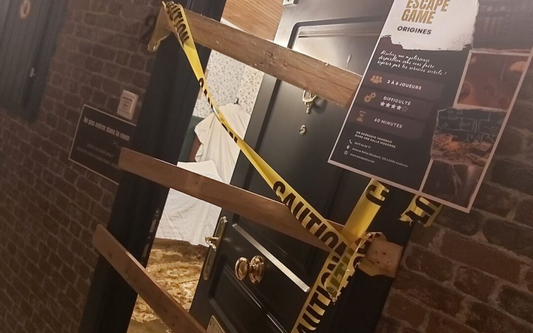 Escape LYNX : inauguration de l’Escape room « Origines » !